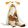 600 Gsm Premium Extra Soft Hooded Bamboo Baby Bath Towel and Washcloth, Organic and Hypoallergenic Towel