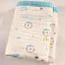 6 Layer Muslin Blanket Printed Design 110*110Cm Bath Towel Cotton Baby Blanket