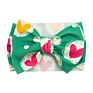 7" Kids Big Bow Soft Elastic Waffle Headband - Solid Color Top Knot Headwear for Baby Girl Accessories