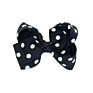 8Cm Ribbon Bows Hairpin Girl's Hair Bows Boutique Hair Clip Handmade Bowknot Clip for Children Headwear Hair Accessories