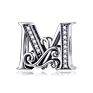 925 Sterling Silver Letter 26 Alphabet Pendant Designer Charms for Diy Bracelet Necklace Jewelry Making