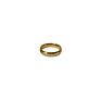 9 Sizes Polished Wide Thin Gold Rings Titanium Steel Geometric Rings for Women round Circle Minimalist Ring