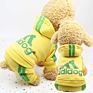 Adidog Dog Hoodies Pet Dog Sweater 4 Legs Jumpsuit Warm Sweat Shirt Cotton Jacket Coat for Small Pets