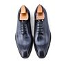Alf64-Wh5 Gentleman Elegant Handmade Brogue Official Business Cowhide Genuine Leather Derby Dress Shoes Suit Shoes