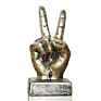American Retro Resin 3 Type Gesture Finger Model Home Crafts Sample Room Coffee Shop Office Decor Tabletop Decorations