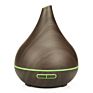 Aromatherapy Machine 400Ml with Bamboo Grain with 7Led Night Light Support with Essential Oil Design Humidifier