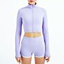 Arrical Women Jacket Running Gym Tops Ladies Tight Sports Jacket Cropped
