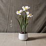Artificial Plants in Pots Daffodils Artificial Flower Plant Desktop Artificial Flowers Artificial Plants and Flowers