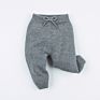 Autumn Newborn Causal Knit Pants Baby Boys Girls Solid One Piece Pant