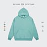 Autumn Pullover Plush Hoodie Printed Logo Street Men's and Women's Color Drop Shoulder Hoodie