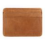 Azb168 Leather Card Bag Simple Design Genuine Leather Wallet