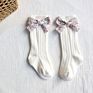 Baby to Toddler Girl Socks with Floral Bows 0-5 Years