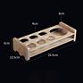 Bamboo Wine Cup Holder Condiments Rack Red Wine Cup Holder Bamboo Tray