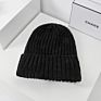 Beanie for Women Hat Knitted Acrylic Wool Hat Warm Cotton Bonnet Cap Female Hats for Girl