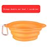 Binaural Food Travel Collapsible Dog Bowl Fast Delivery