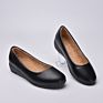 Black Autumn Women 'S Casual Self Cultivation Comfortable Commercial Heel Shoes