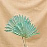 Bleached Sun Palm Dried Flower Bouquet Small Palm Spear Stems Natural Preserved Palm Fan for Wedding