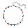 Bohemian Colorful Eye Beads Anklets for Women Gold Color Ocean Beach Ankle Bracelet Foot Leg Chain Jewelry