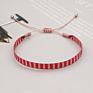 Boho Jewelry Braided Bracelet for Women Hand Weave Bracelets Bohemian Pattern Friends Vintage Textile Pulseras Mujer