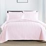 Boryard Bedding Set Decor Gray 3Pcs Queen Size Coverlet Embossed Quilt Bedspread