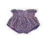 4th of July Shorts Baby Girls Red Blue Kids Bloomer Sequin Bummies
