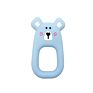 Bpa Free Food Grade Animal Cartoon Baby Newborn Infant Toddler Chewable Teething Toys Soft Mouse All Silicone Teether Ring