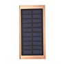 Camping Portable Solar Power Bank with Flashlight 8000Mah Dual Usb Backup Battery Pack