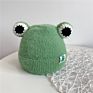 Cartoon Frog Warm Knit 1- 4 Years Old Kids Baby Girl Boys Baby Hats Children Infant Hat