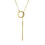 Casual Chocker Necklace Personality Infinity Cross Pendant Gold Color Choker Necklaces on Neck Women Jewelry