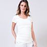 Casual round Neck Short Sleeve Maternity Tops & Tees