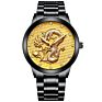 Casual Watch Men Waterproof Quartz Wrist Watches Luxury Calendar Dragon Men Business Watch Clock