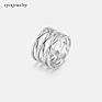 Casual Wear Rings Lady Accessories Chunky Rings Gold Ring