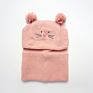 Cat Knitted Pom Hat Boys Girls Cute Soft Cotton Warm Scarf Kids Autumn