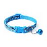 Cats Dog Collar with Bell Camo Camouflage Print Neck Strap Polyester Adjustable Buckle Kitten Puppy Pet Leash Animal Accessories