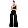 Chiffon Style Trousers for Ladies High Waist Long Modern Office Solid Women Trousers Wide Leg Pants Palazzo Pants