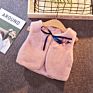 Children Baby Fur Jackets Kids Autumn Warm Solid Soft Waistcoat Princess Clothes Outerwear Toddler Girl Vest