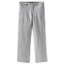 Children Boys' Cotton Twill Flat Front Uniform Stretch Chino Dress Pants Toddler Kids Pants