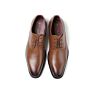 Classic Black Men's Pointed Toe Lace up Wedding Business Office Leather Oxfords Formal Dress Derby Shoes