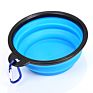 Collapsible Dog Bowl Foldable Expandable Cup Dish for Pet Cat Food Water Feeding Portable Travel Bowl