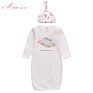 Cotton Jersey Newborn Sleeping Bag 0-6M Baby Safe Sleep Sack Knotted Baby Gown Unisex Newborn Baby Sleeping Bag