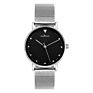 Crystal Relojes De Mujer Minimalism Mesh Stainless Steel Women Watches