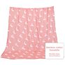 Customised White Designers Comfort Warm Quilt 4 Pack Bamboo Organic Cotton Baby Muslin Wrap Swaddle Blankets