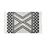Customize Boho Decor Kilim Mosaic Rectangle Printed Cotton Hand Woven Tufted Washable Kitchen Floor Mat