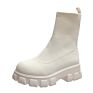 Daily Comfortable Knitting Platform Short Sock Boots for Women