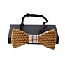 Decorative Stereoscopic Wooden Bowtie Gift Set for Men