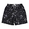 Design Anchor Pattern Printed Shorts Zipper Pockets Mens Shorts Boardshorts Swim Trunk