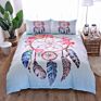 Design Dreamcatcher Bed Sheets 3D Digital Print Bedding Set 100% Cotton Duvet Cover Set