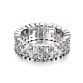 Design Women Wedding Engagement Flower Shaped Rings with Diamonds