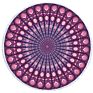 Designer Personalised with Logo Print Luxury Large Microfiber Sublimation round Beach Towel