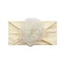 Designer Soft Wide Nylon Lace Flower Hair Band Knot Elastic Headband for Baby Girl